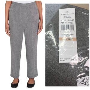 Alfred Dunner Petite Classic Fit Proportioned Short Pull On Pants Size 12P NEW
